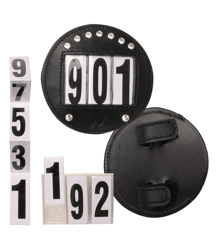 Leather Bridle Numbers - FINAL SALE