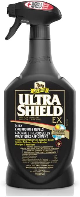 ABSORBINE ULTRASHIELD EX SPRAY ANTI-MOUCHES, 950 ML