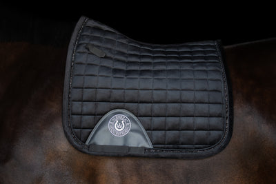 Black Velvet Dressage pad