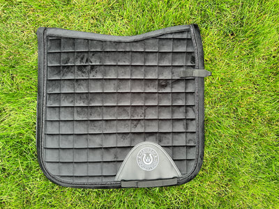 Black Velvet Dressage pad