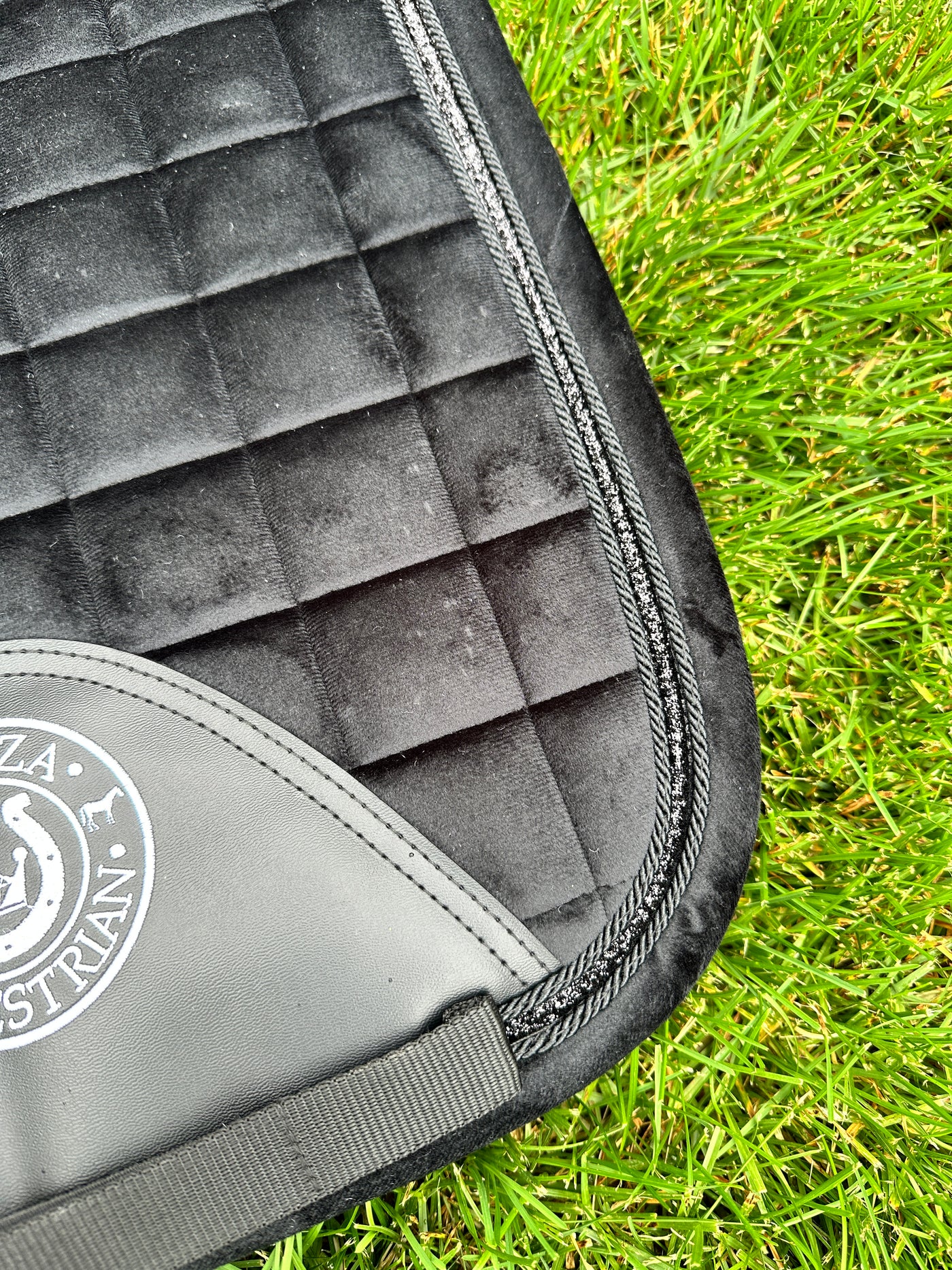 Black Velvet Dressage pad