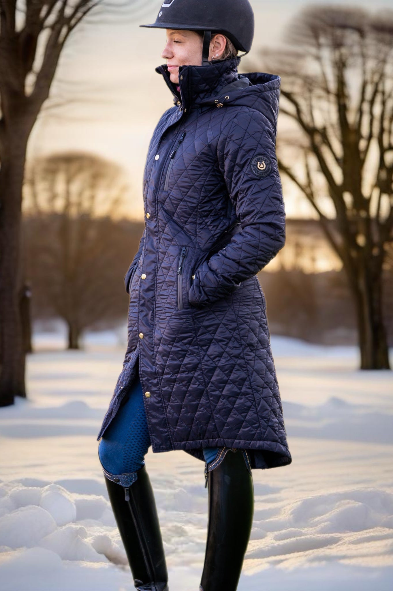 Veste longue d'hiver KATMAI NAVY