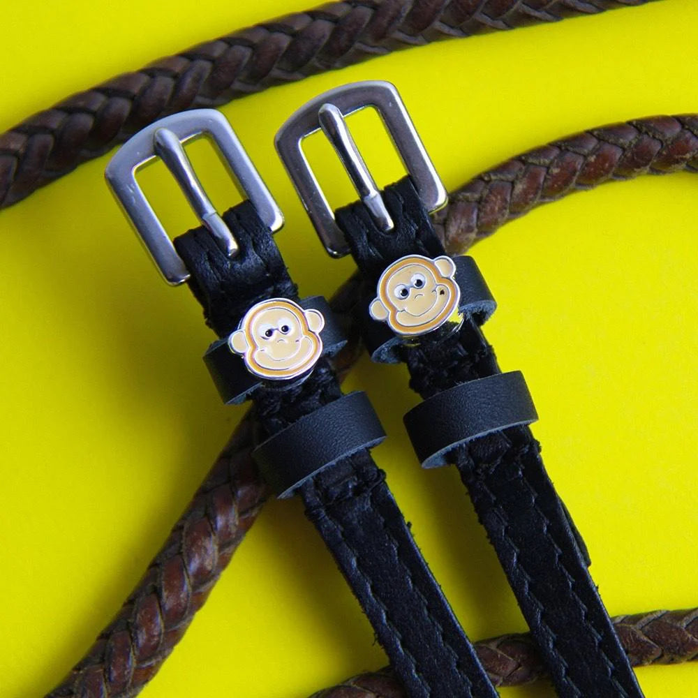 Monkey Faces Spur Straps